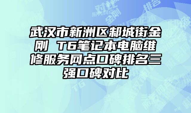 武漢市新洲區邾城街金剛 T6筆記本電腦維修服務網點口碑排名三強口碑對比