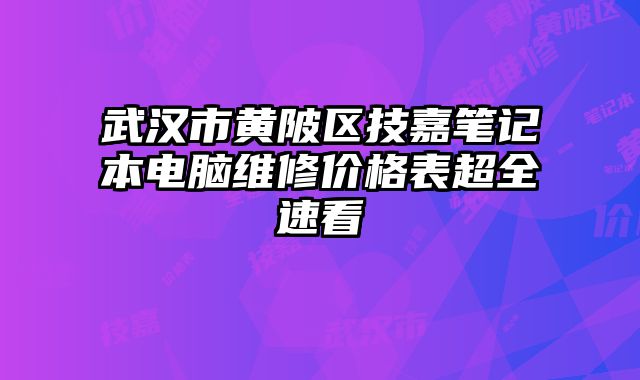 武漢市黃陂區(qū)技嘉筆記本電腦維修價(jià)格表超全速看