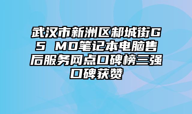 武漢市新洲區邾城街G5 MD筆記本電腦售后服務網點口碑榜三強口碑獲贊