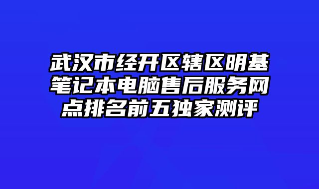 武漢市經開區轄區明基筆記本電腦售后服務網點排名前五獨家測評