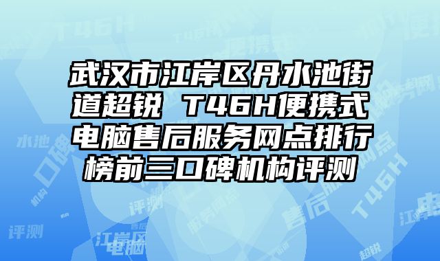 武漢市江岸區丹水池街道超銳 T46H便攜式電腦售后服務網點排行榜前三口碑機構評測