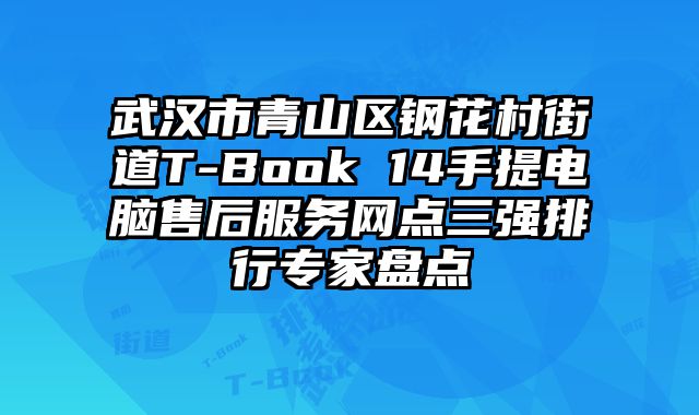 武漢市青山區(qū)鋼花村街道T-Book 14手提電腦售后服務(wù)網(wǎng)點三強排行專家盤點