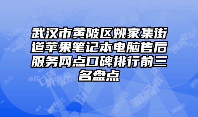 武漢市黃陂區姚家集街道蘋果筆記本電腦售后服務網點口碑排行前三名盤點
