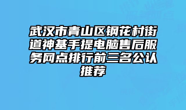 武漢市青山區鋼花村街道神基手提電腦售后服務網點排行前三名公認推薦
