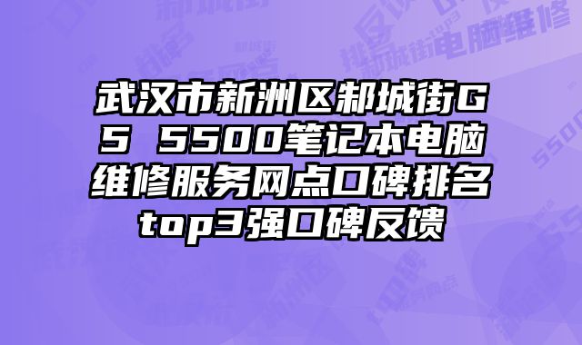 武漢市新洲區邾城街G5 5500筆記本電腦維修服務網點口碑排名top3強口碑反饋