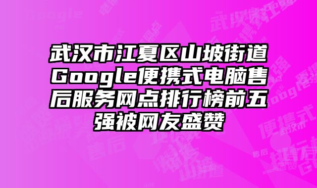 武漢市江夏區山坡街道Google便攜式電腦售后服務網點排行榜前五強被網友盛贊