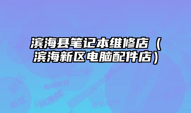濱海縣筆記本維修店（濱海新區(qū)電腦配件店）