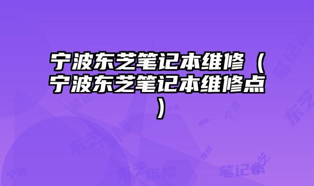 寧波東芝筆記本維修（寧波東芝筆記本維修點）