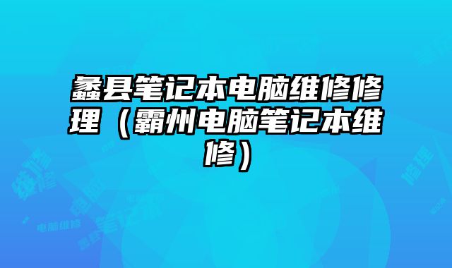 蠡縣筆記本電腦維修修理（霸州電腦筆記本維修）