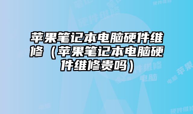 蘋果筆記本電腦硬件維修（蘋果筆記本電腦硬件維修貴嗎）