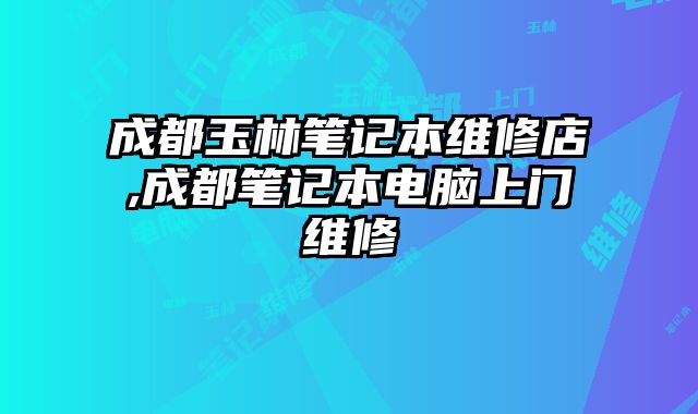 成都玉林筆記本維修店,成都筆記本電腦上門維修