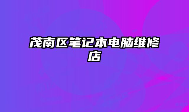 茂南區筆記本電腦維修店