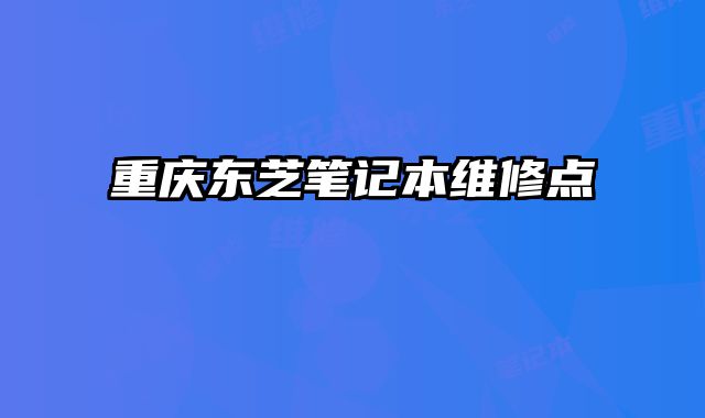 重慶東芝筆記本維修點