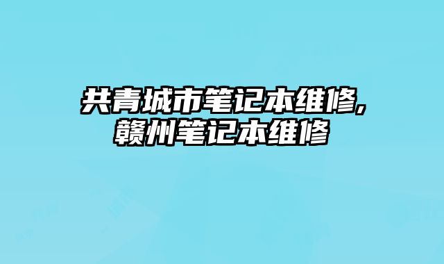 共青城市筆記本維修,贛州筆記本維修