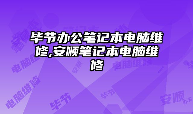 畢節辦公筆記本電腦維修,安順筆記本電腦維修