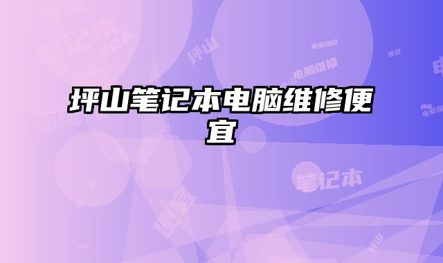 坪山筆記本電腦維修便宜