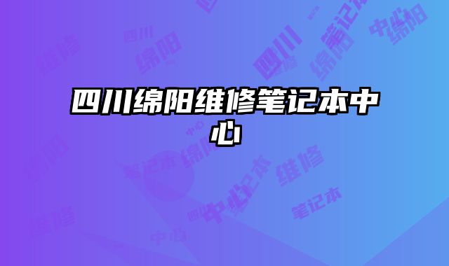 四川綿陽維修筆記本中心