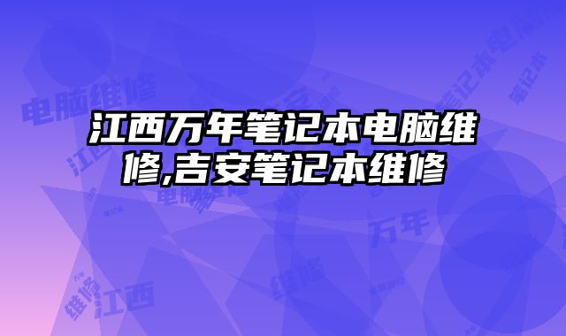 江西萬年筆記本電腦維修,吉安筆記本維修