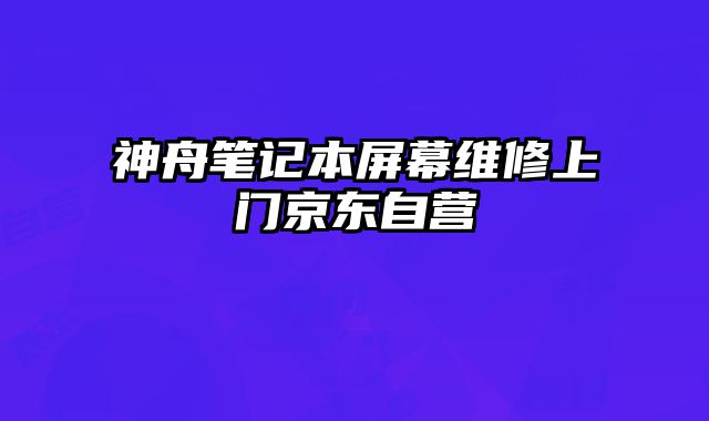 神舟筆記本屏幕維修上門京東自營
