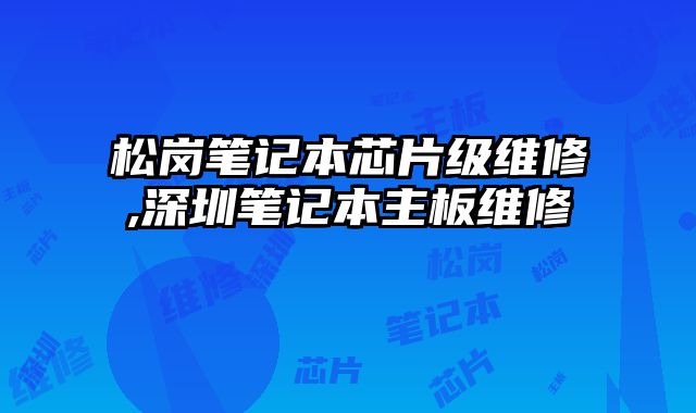 松崗筆記本芯片級維修,深圳筆記本主板維修