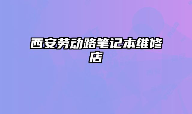 西安勞動路筆記本維修店