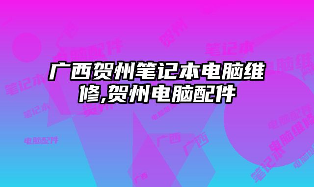 廣西賀州筆記本電腦維修,賀州電腦配件