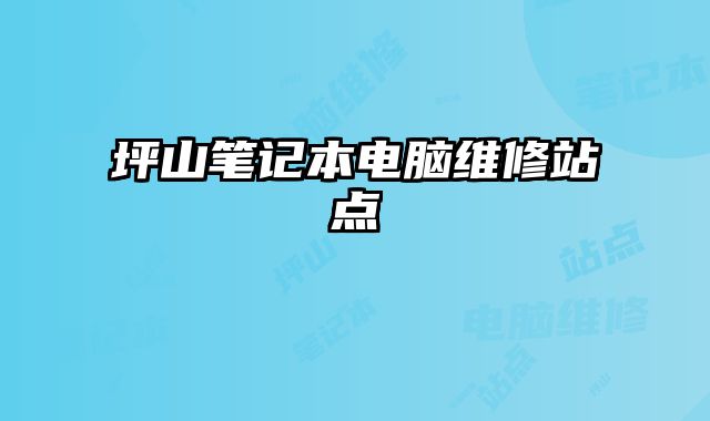 坪山筆記本電腦維修站點