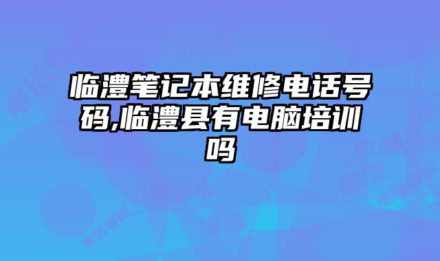 臨澧筆記本維修電話號碼,臨澧縣有電腦培訓(xùn)嗎