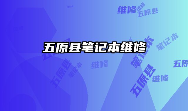 五原縣筆記本維修