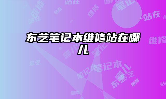 東芝筆記本維修站在哪兒