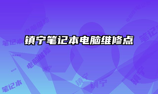 鎮寧筆記本電腦維修點