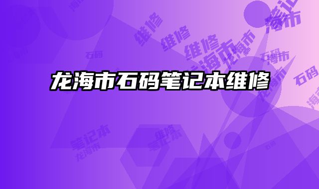 龍海市石碼筆記本維修