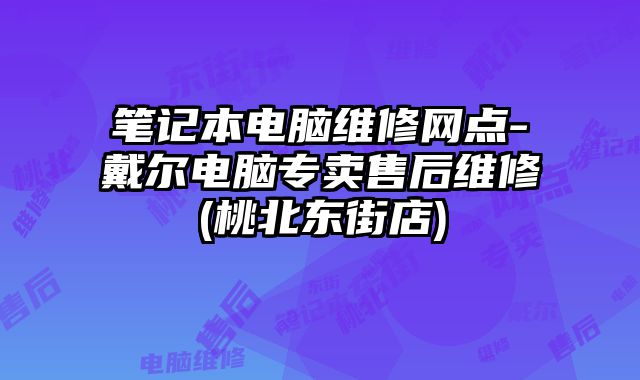 筆記本電腦維修網點-戴爾電腦專賣售后維修(桃北東街店)