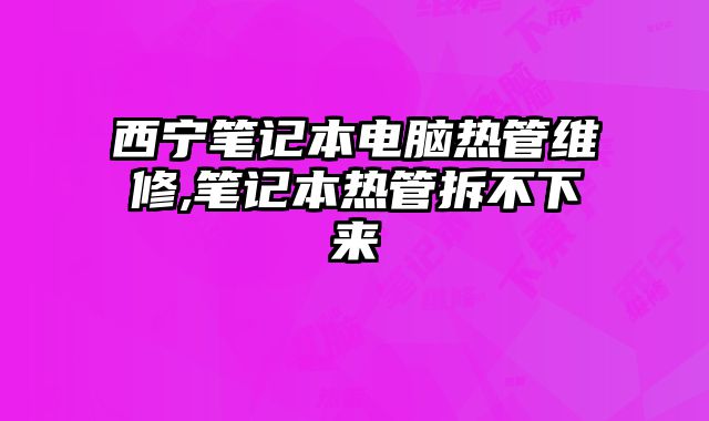 西寧筆記本電腦熱管維修,筆記本熱管拆不下來