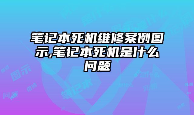 筆記本死機(jī)維修案例圖示,筆記本死機(jī)是什么問題